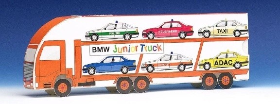BMW 3 Set in 1:66: Police fire brigade emergency doctor ADAC Taxi Limousine
