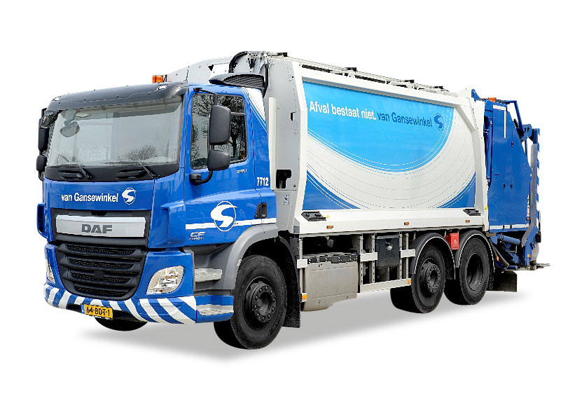 DAF CF Euro 6 refuse collection vehicle "Gansenwinkel" DAF CF Euro 6 refuse collection vehicle "Gansenwinkel"