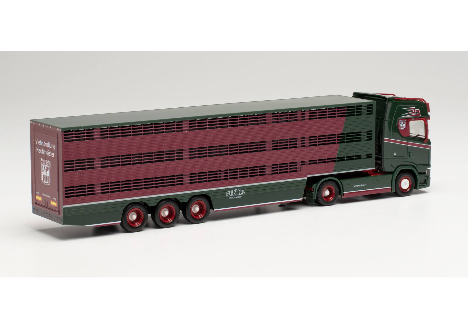 Scania CS 20 HD Viehtransporter-Sattelzug "Hachmeister"