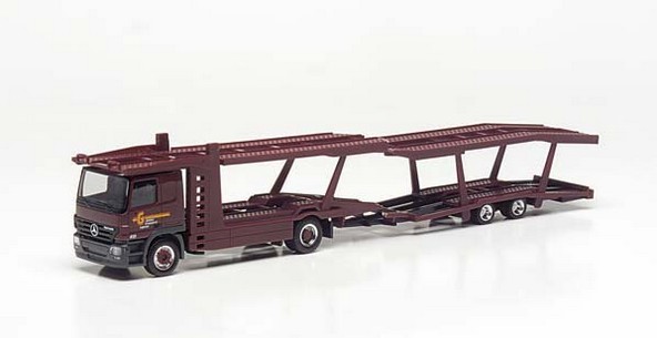 Mercedes-Benz Actros L '02 car transporter hanger train
