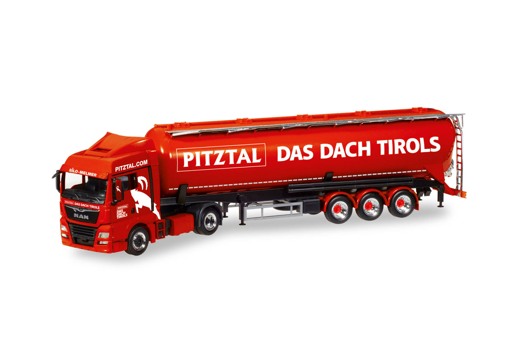 MAN TGX XLX Euro 6c silo semitrailer "Melmer Pitztal, Das Dach Tirols" (A)