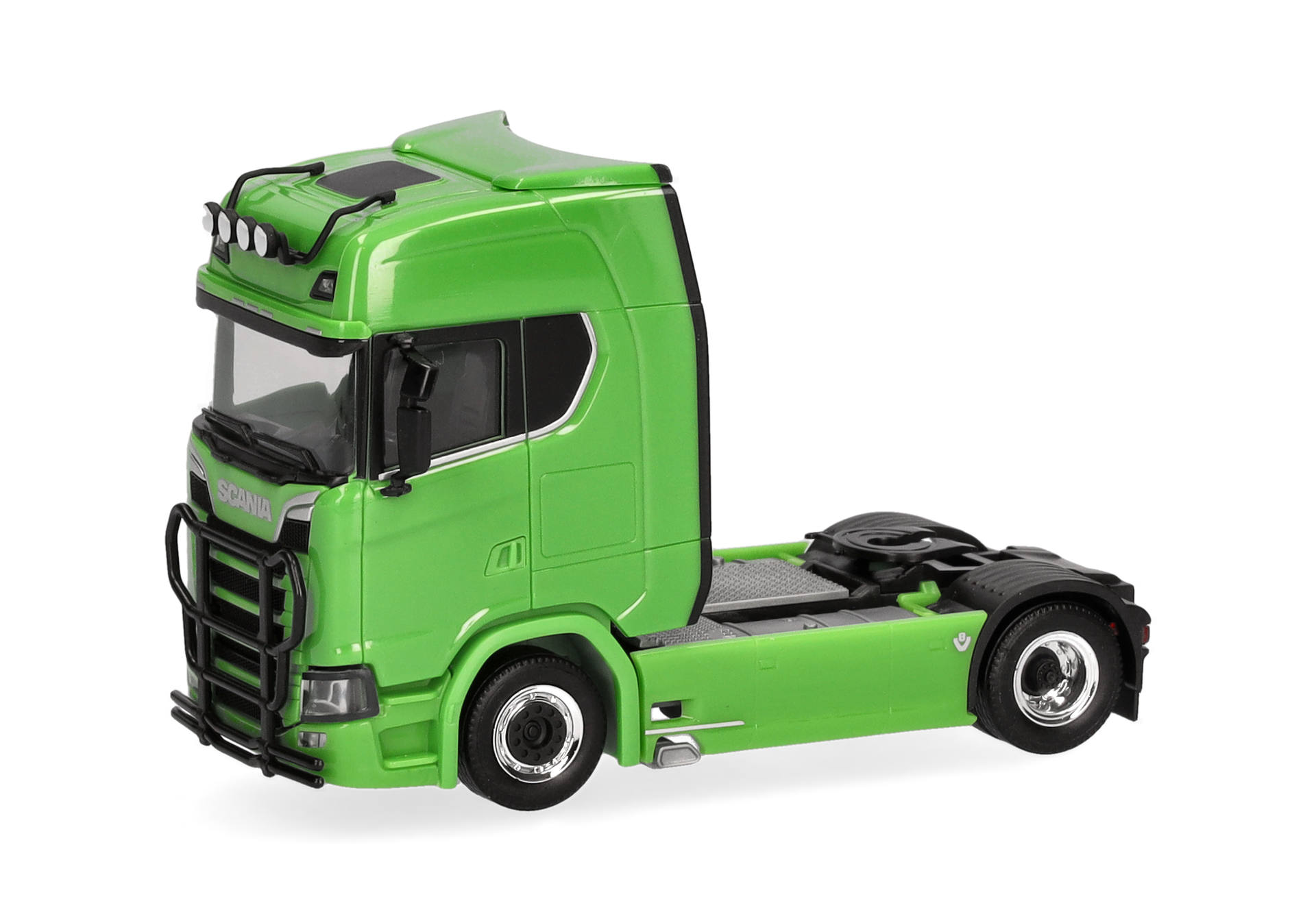 Scania CS 20 HD rigid tractor 2axles, yellow green