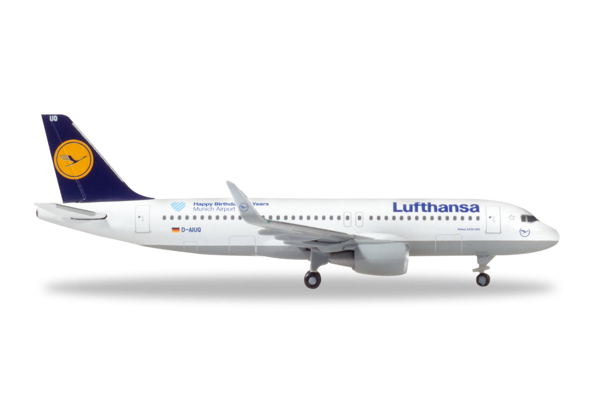 Lufthansa Airbus A320 - 25 Jahre Flughafen München D-AIUQ