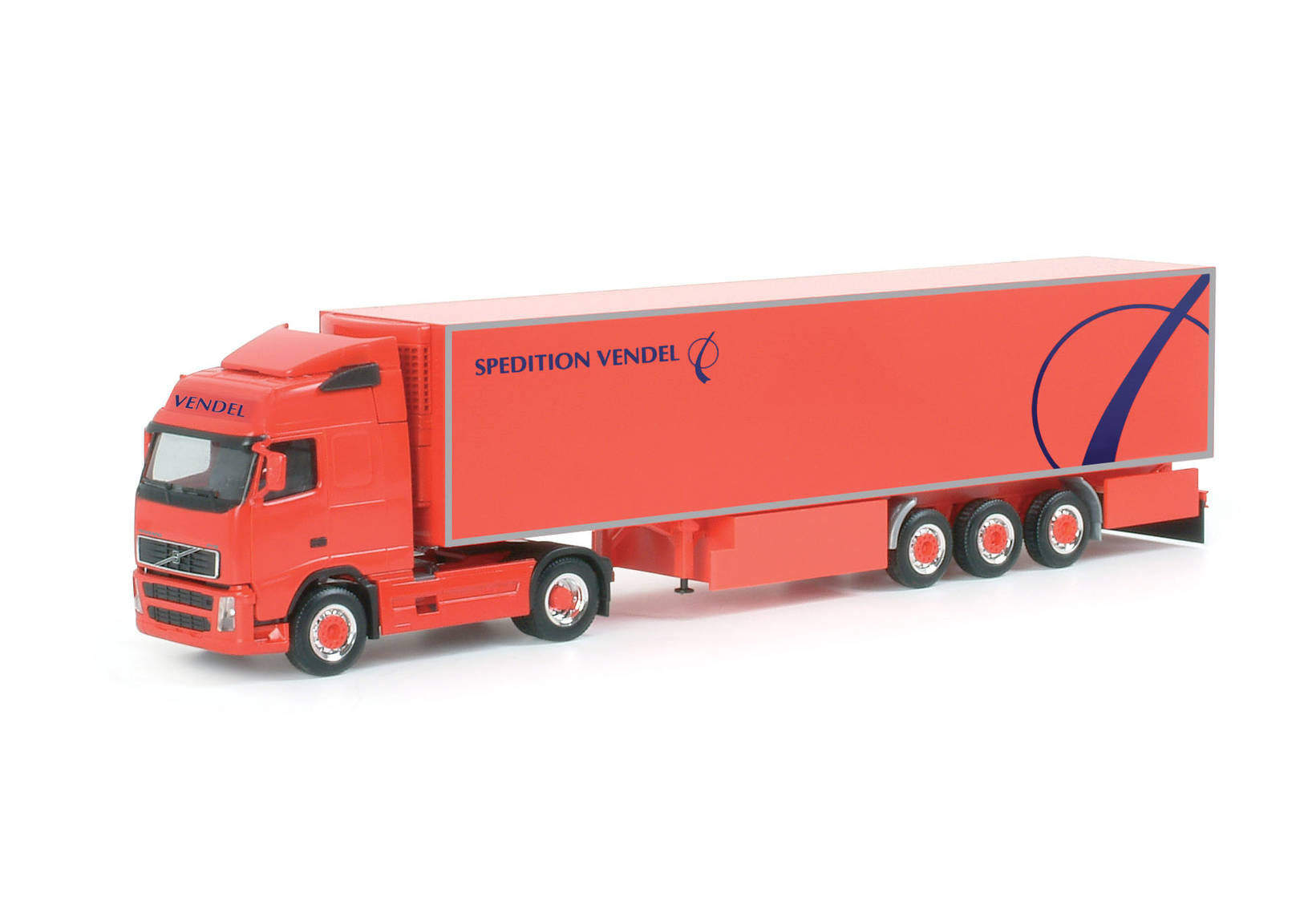 Herpa Volvo Fh Gl Xl K Hlkoffer Sattelzug Vendel