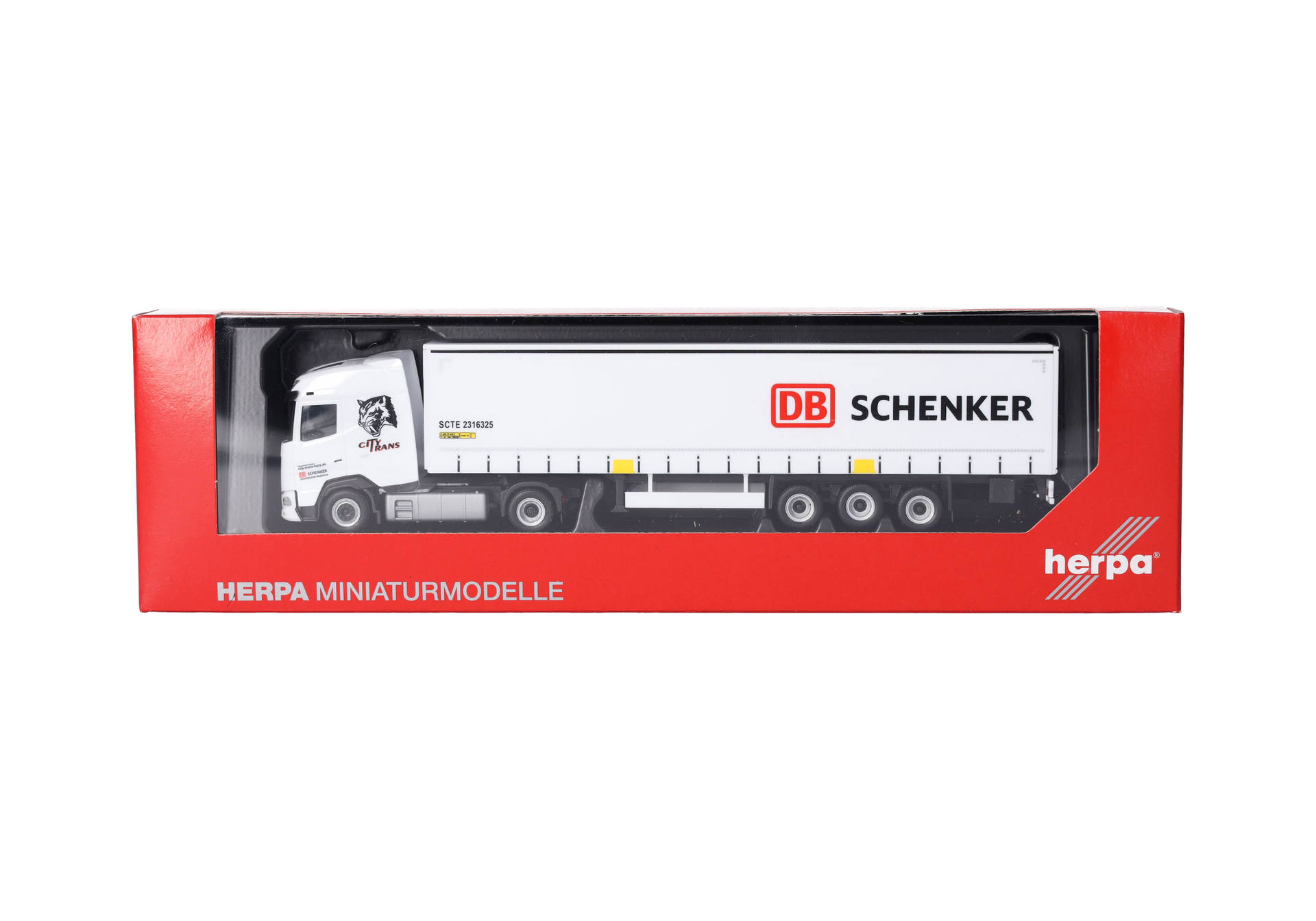 DAF XG curtain canvas semitrailer truck "DB Schenker / City Trans Harz" (Saxony-Anhalt/Wernigerode)