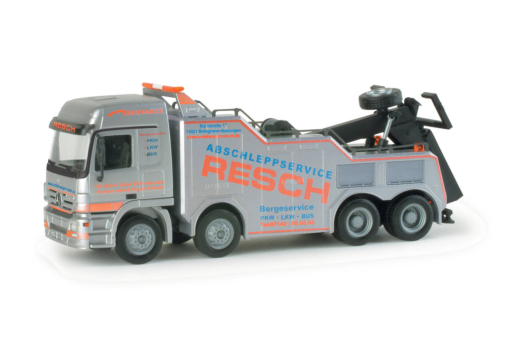 Mercedes-Benz Actros L 02 Empl Wrecker "Resch"