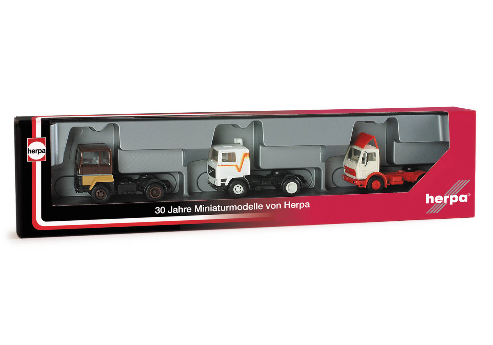 Rigid tractor set "30 anniversary of Herpa models"