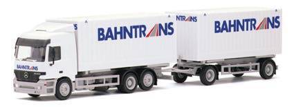 Mercedes-Benz Actros L Wechselkoffer-Hängerzug 3a/2a Thyssen-Cargoboxen