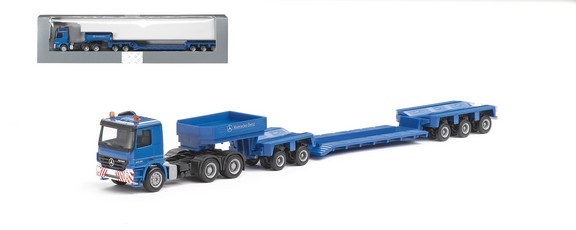 Mercedes-Benz Actros S '02 deep charging saddle train special box
