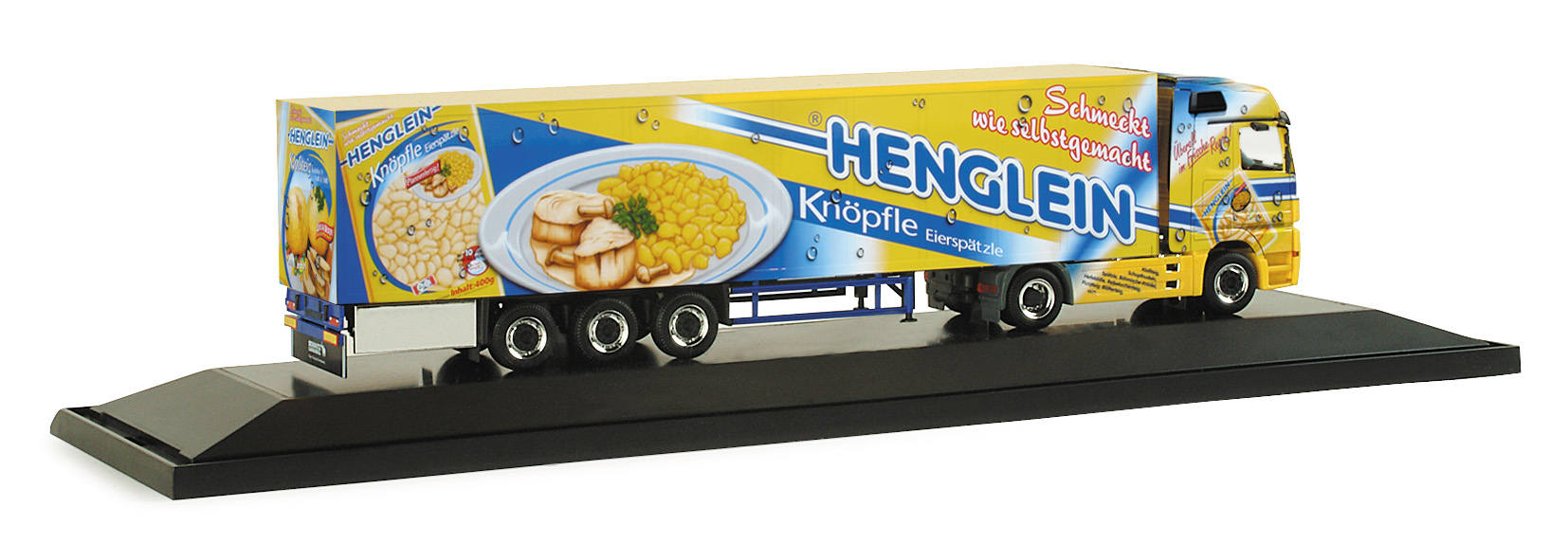 Mercedes-Benz Actros LH refrigerated box semitrailer "Henglein"