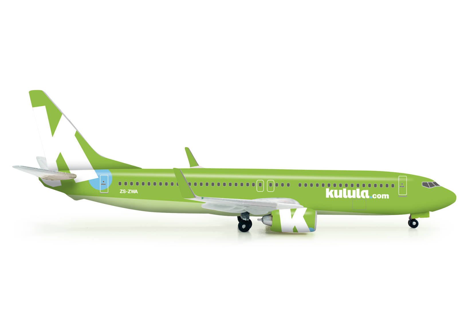 Kulula (new 2012 colors) Boeing 737-800