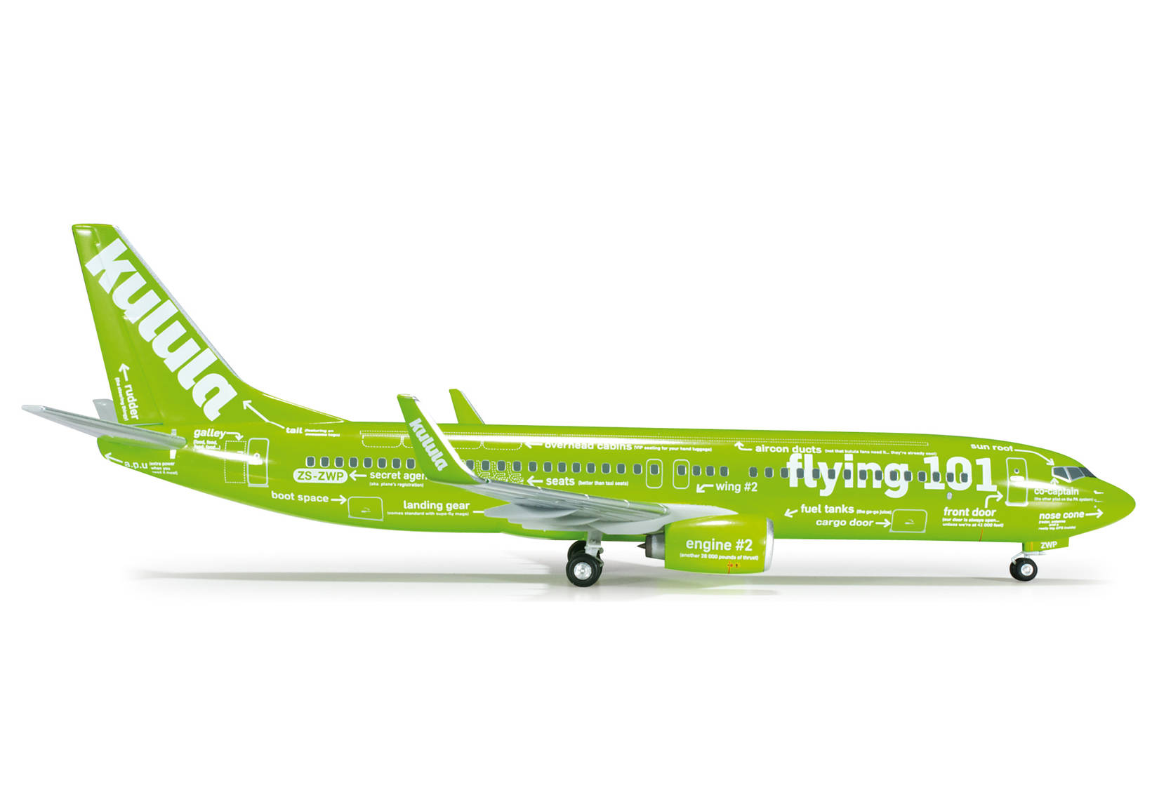 Kulula Boeing 737-800 "Flying 101"