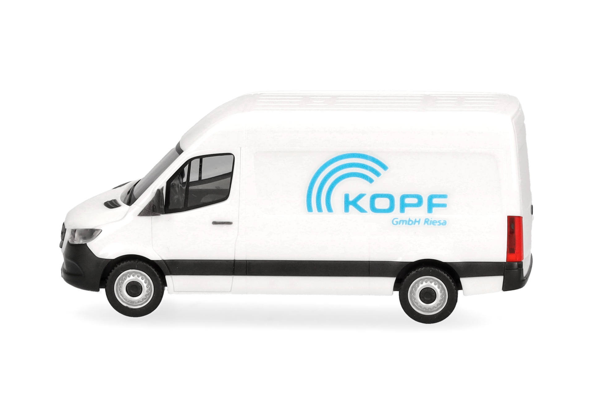 van, white, logo, delivery, modelcar