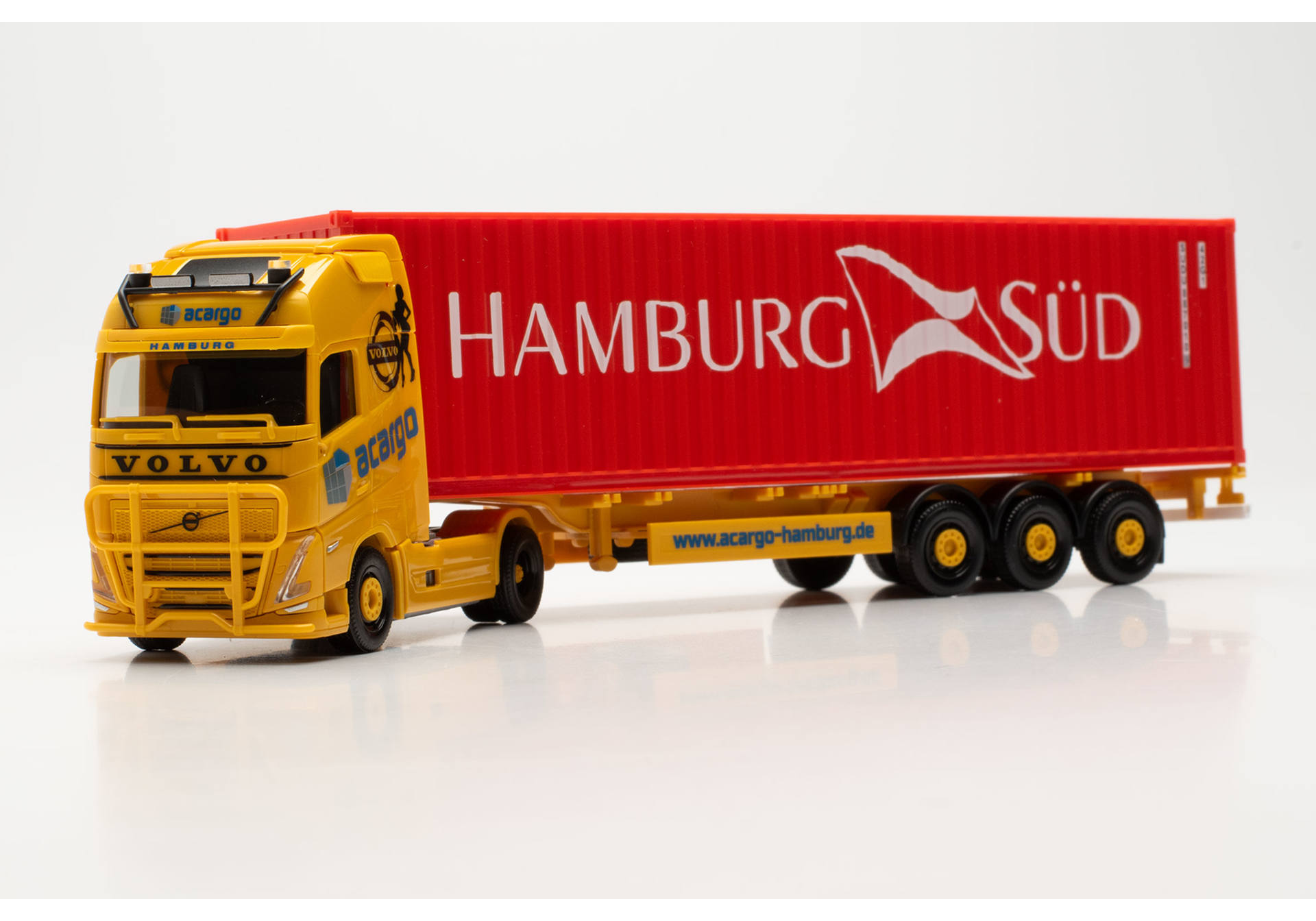 Volvo FH Gl. XL 2020 container semitrailer truck „Acargo/Hamburg Süd“