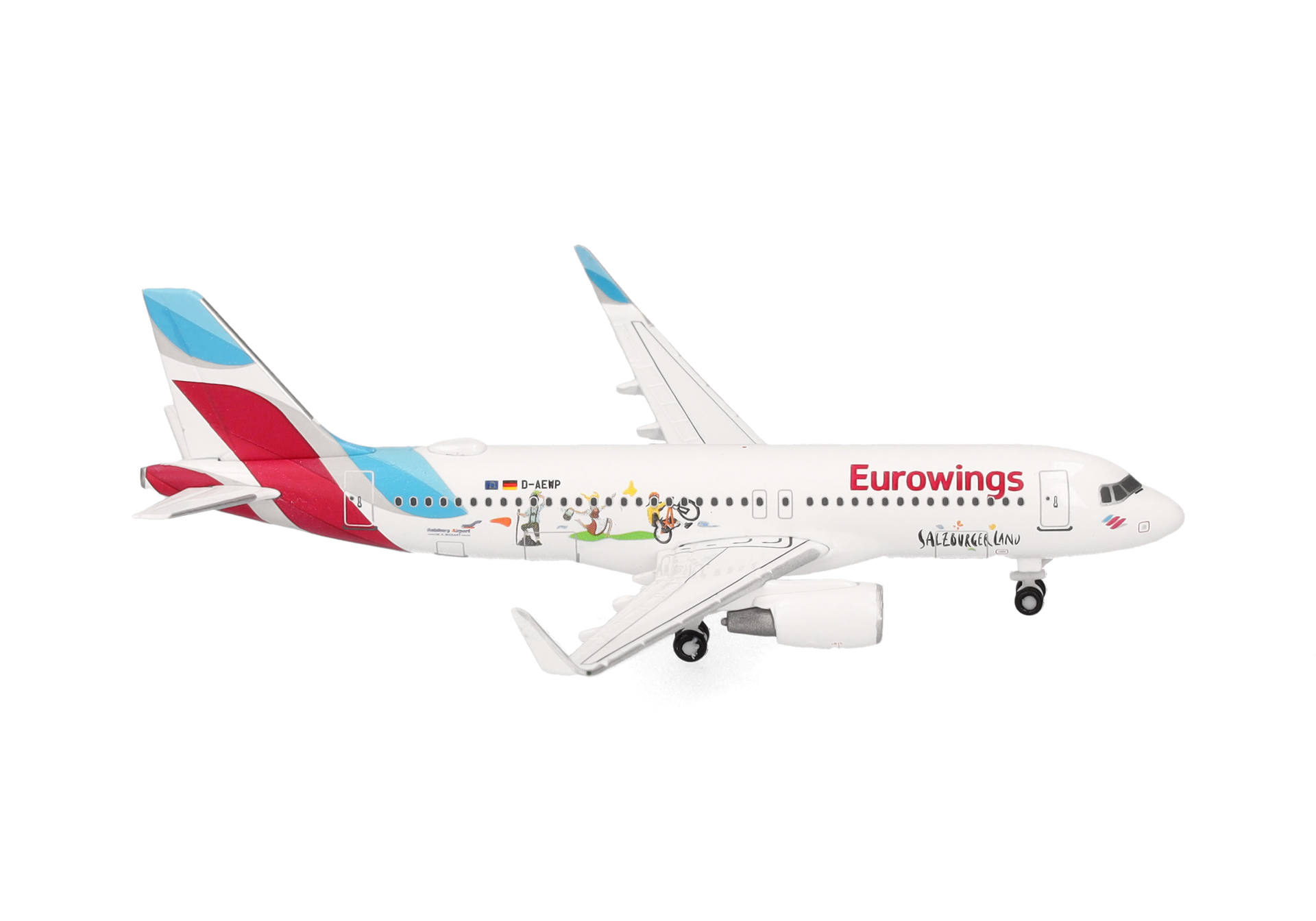 Eurowings Airbus A320 “Salzburger Land” – D-AEWP