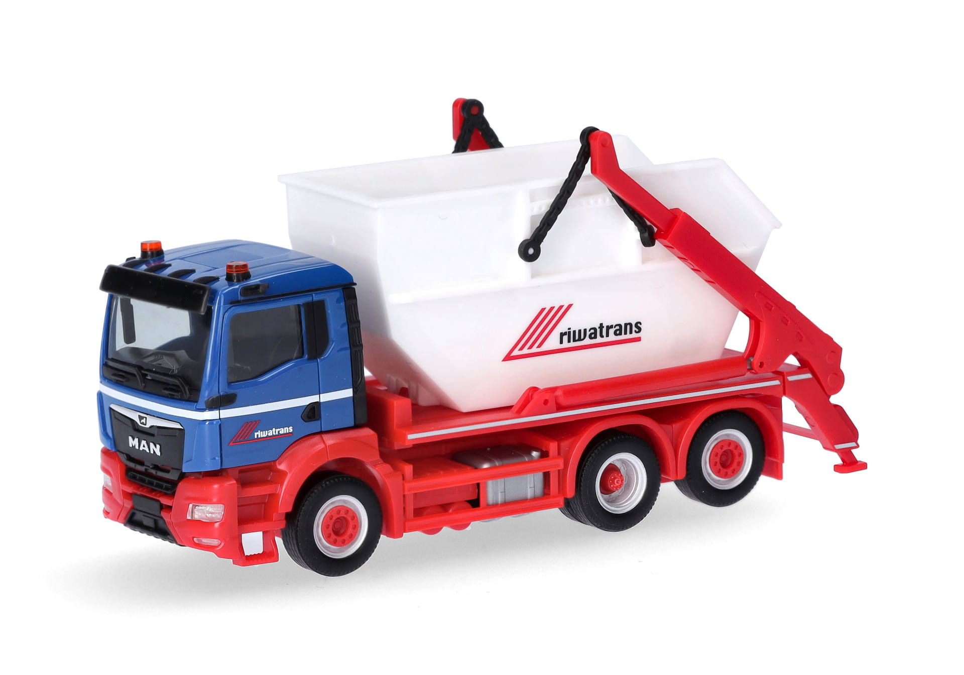MAN TGS NN skip loader AK16 "Riwatrans"
