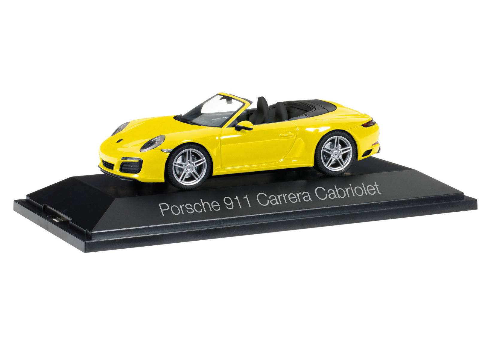 Porsche 911 Carrera Cabriolet 991 II, racing gelb