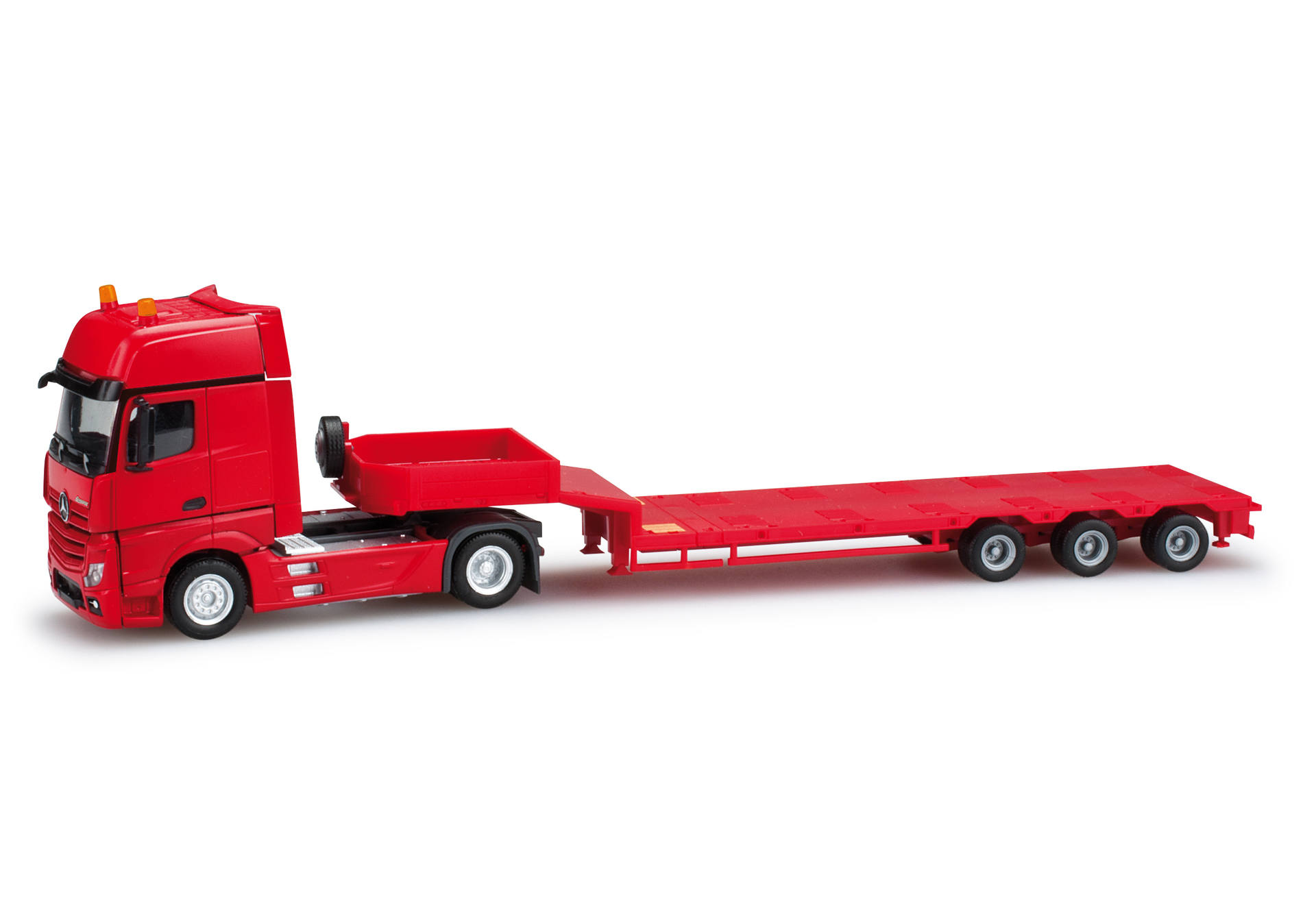 Mercedes-Benz Actros Gigaspace low boy semitrailer