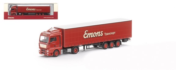 Man TGX 18.480 XLX Curtain Plano Satta Train Special Cardon