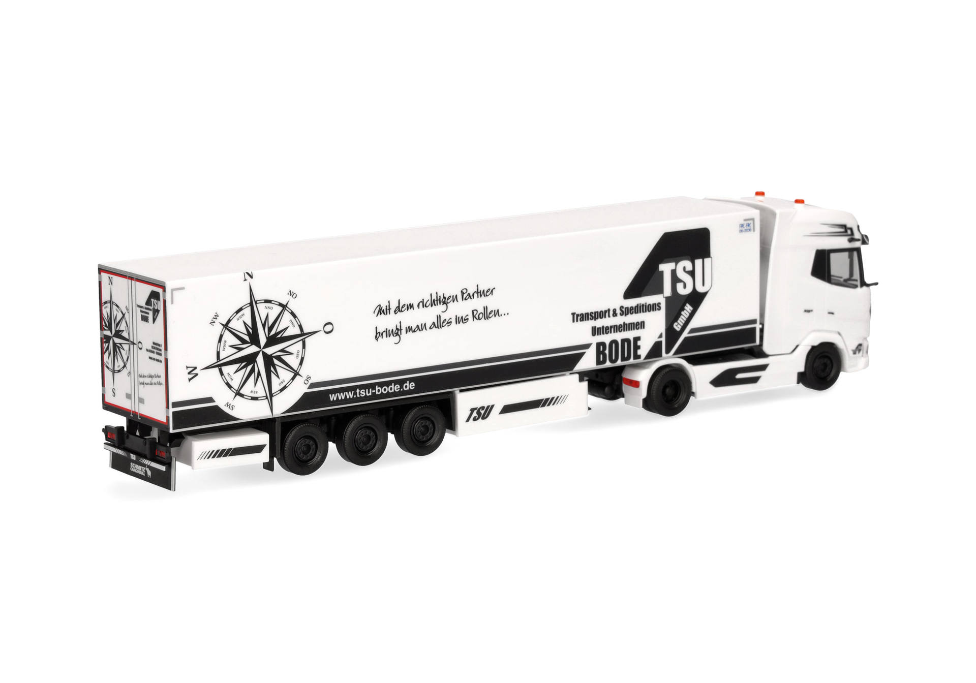 DAF XG+ Kühlkoffer-Sattelzug "TSU Bode"