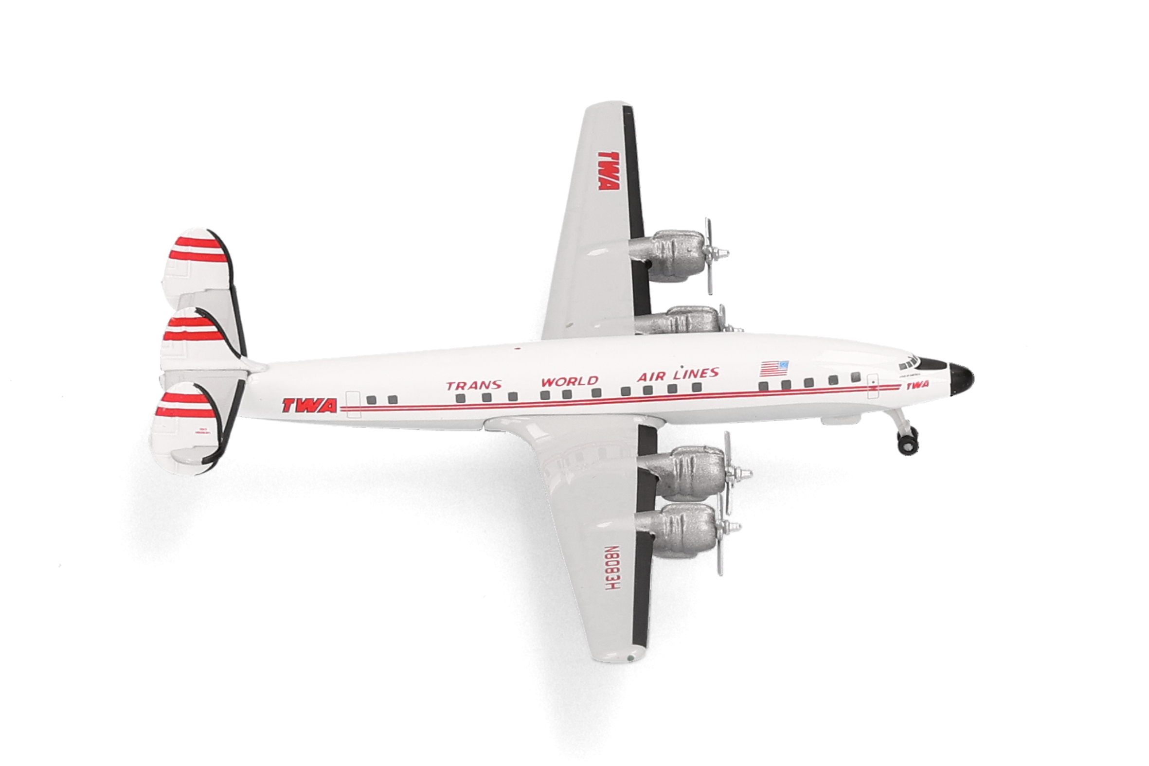 TWA - Trans World Airlines Lockheed L-1649A Jetstream  – N8083H