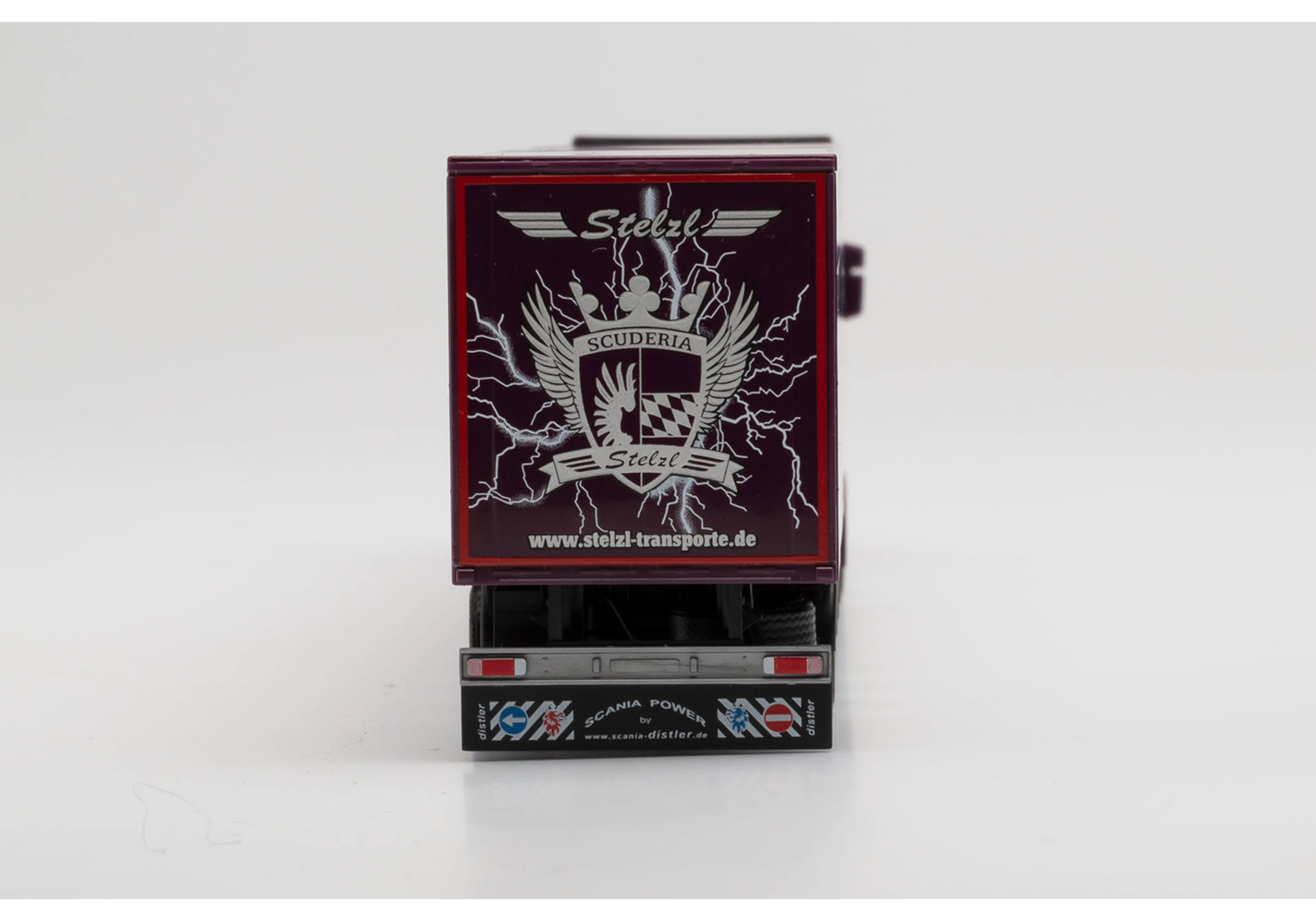 Scania CS 20 HD curtain canvas semitrailer „Stelzl“