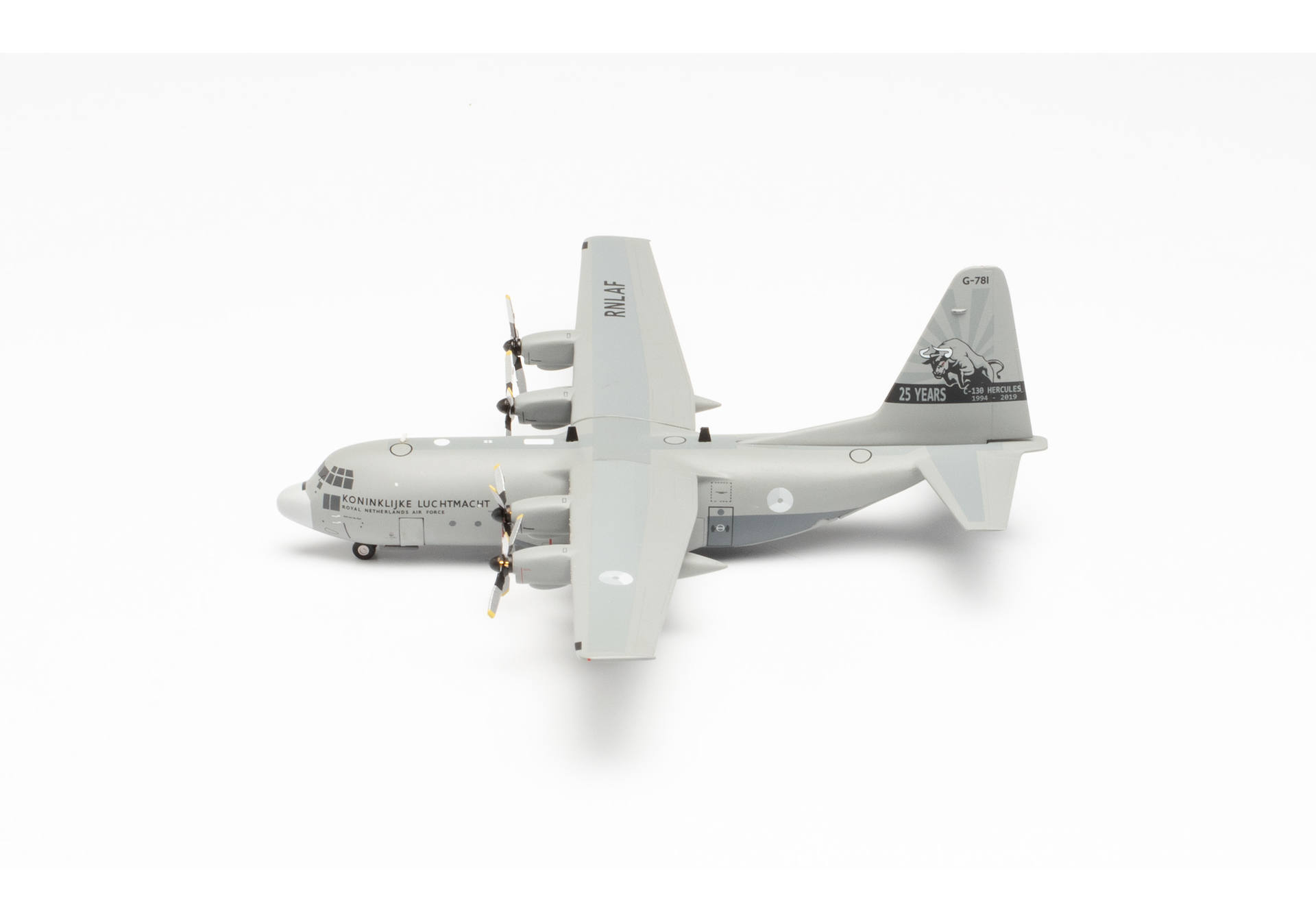 Royal Netherlands Air Force Lockheed C-130H Hercules - 336 Squadron “25 Years C-130 Hercules” – G-781