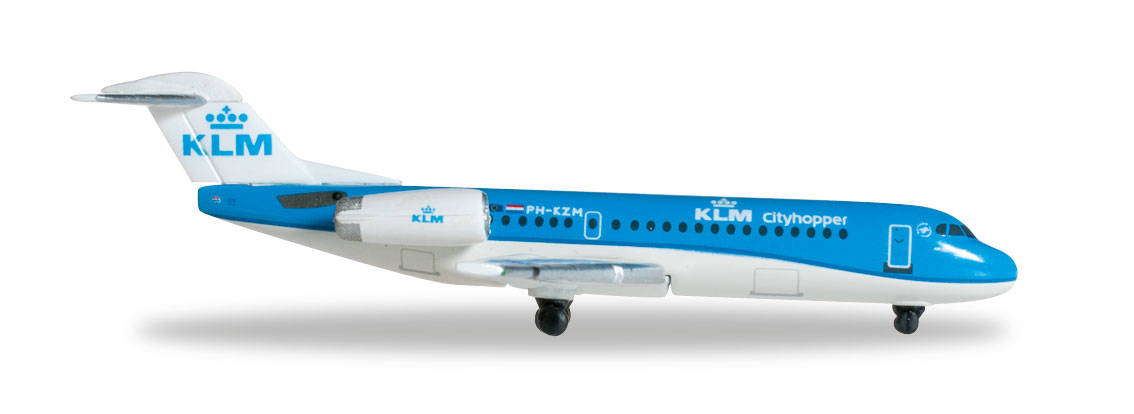 KLM Cityhopper Fokker 70