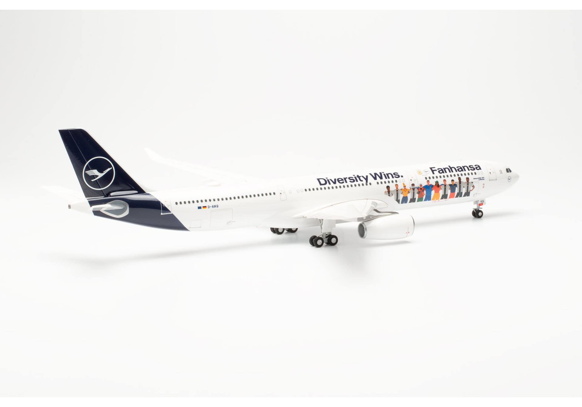 Lufthansa Airbus A330-300 "Fanhansa - Diversity Wins" - D-AIKQ