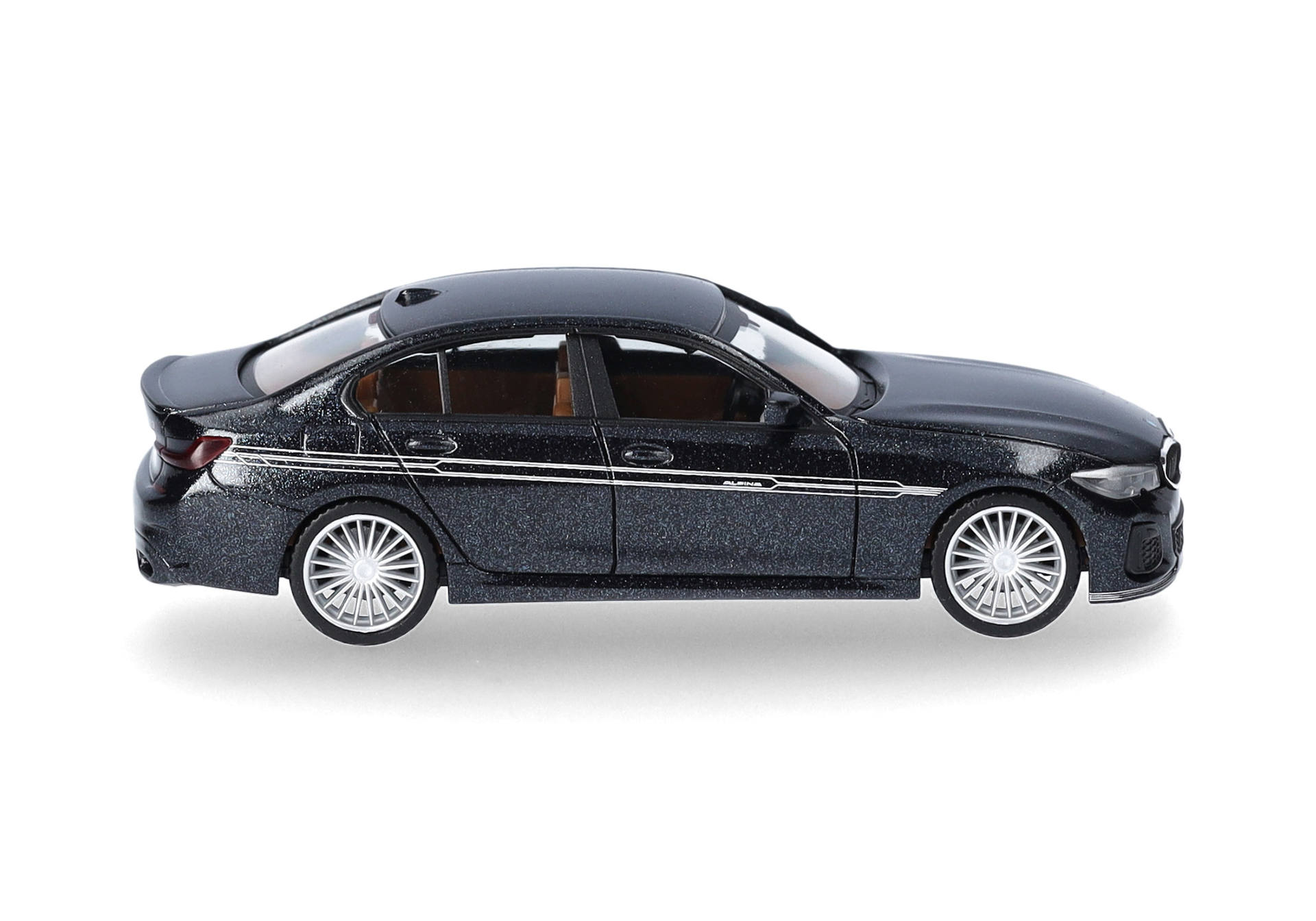 Spielzeugauto, Limousine, schwarz, metallisch, Modellauto