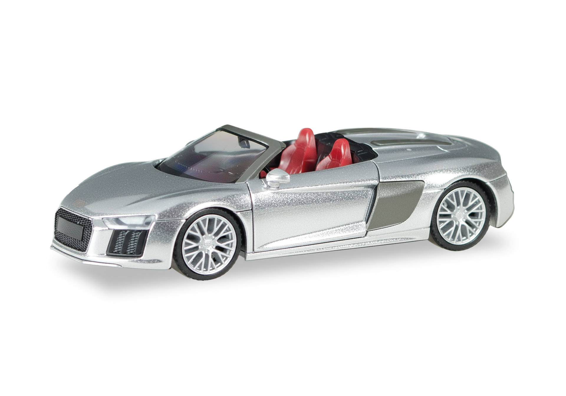 Audi R8 V10 Spyder, eissilber