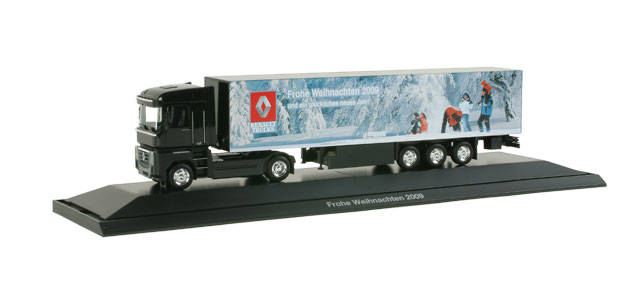 Renault Magnum Eurokoffer-Sattelzug "Weihnachten 2009"
