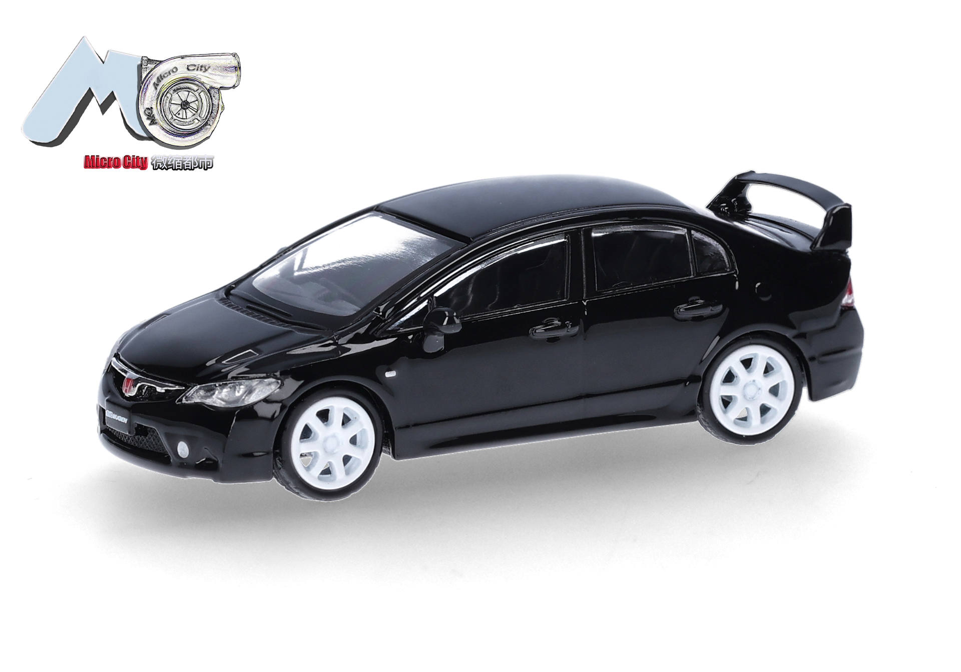 toy car, model car, black color, sedan, white wheels