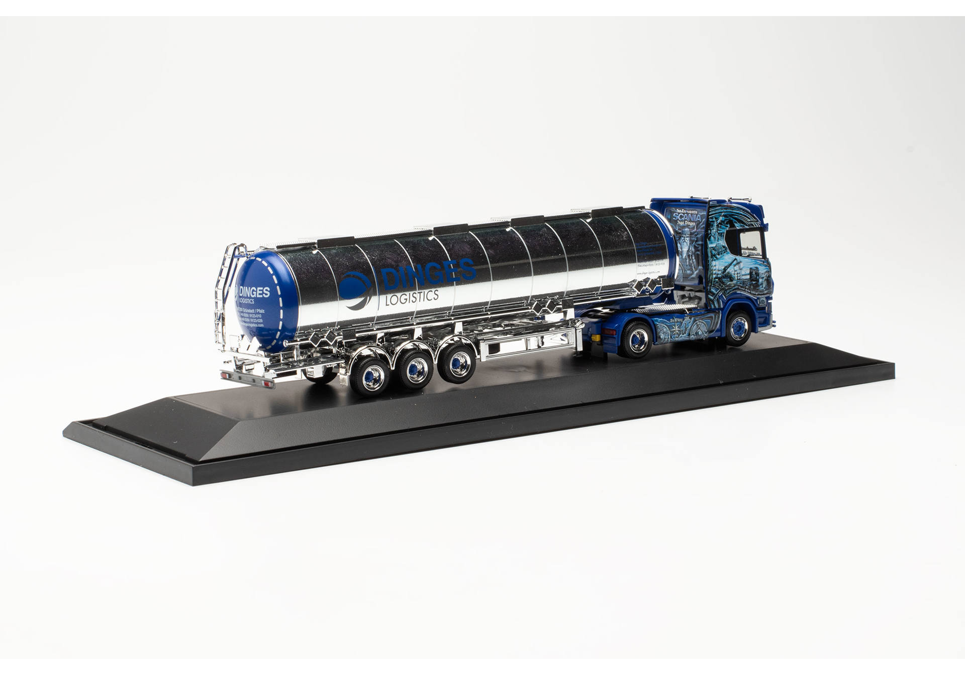 Scania CS 20 HD Jumbotank-Sattelzug "Ingo Dinges" (Rheinland-Pfalz/Grünstadt)