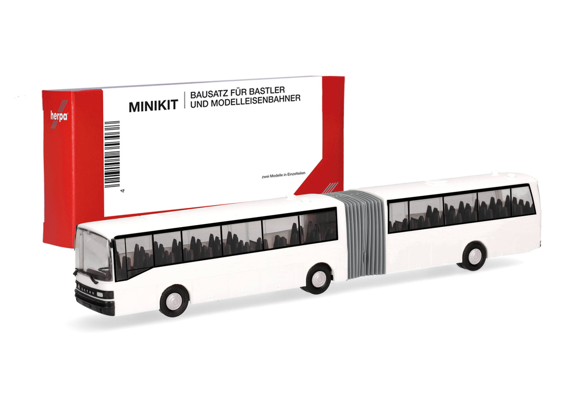 Herpa MiniKit: Setra 221 UL, weiß (1 Stück)