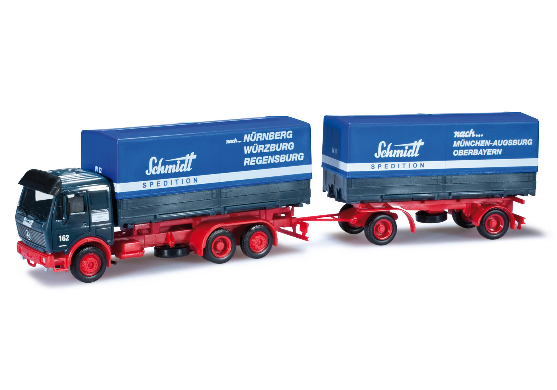 Mercedes-Benz NG interchangeable pick-up trailer "Schmidt-Gevelsberg"