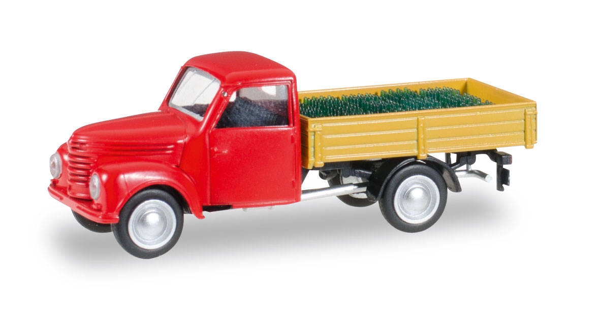 Framo 901/2 canvas trailer with beer crate