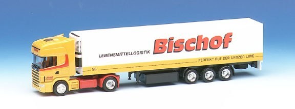 Scania 144 TL cold suitcase saddle train 2A/3A