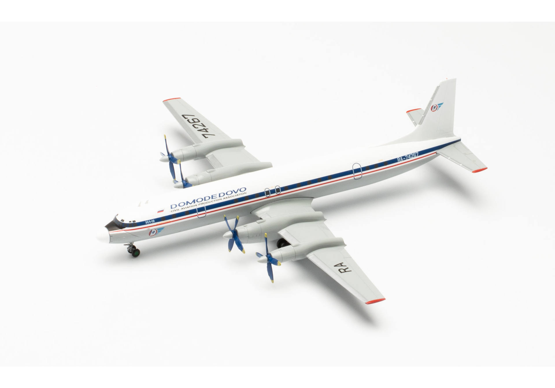 Domodedovo Airlines Ilyushin IL-18 – RA-74267