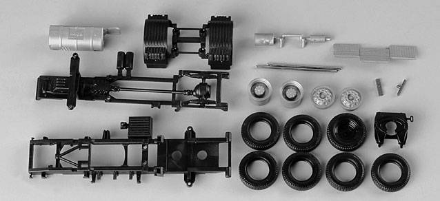 chassis for tractor Renault Premium 2-axleContent: 2 pcs.