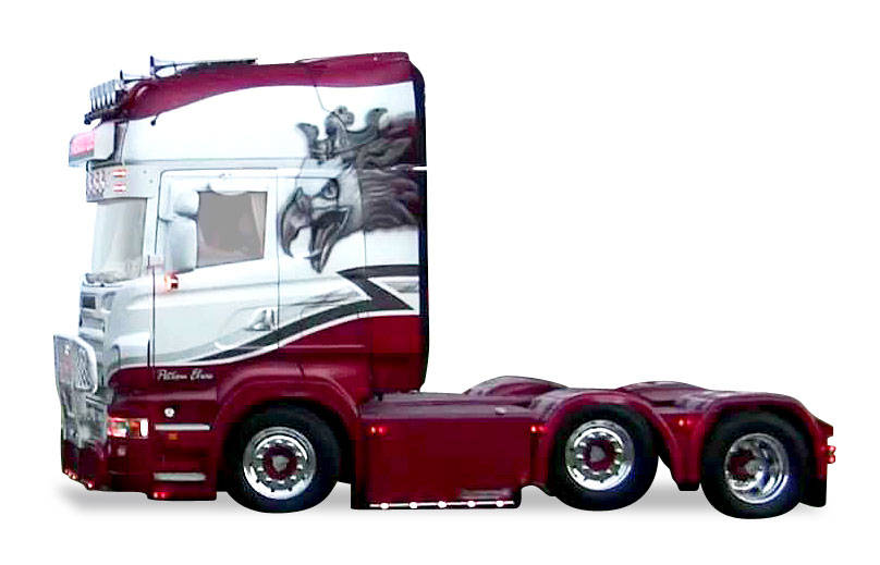 Scania R TL 6x2 rigid tractor "Sarantos"