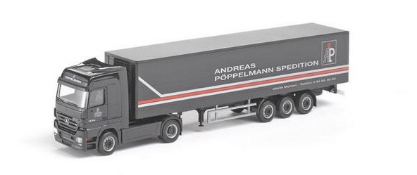 Mercedes-Benz Actros LH '02 (V8) Curtain plane saddle train