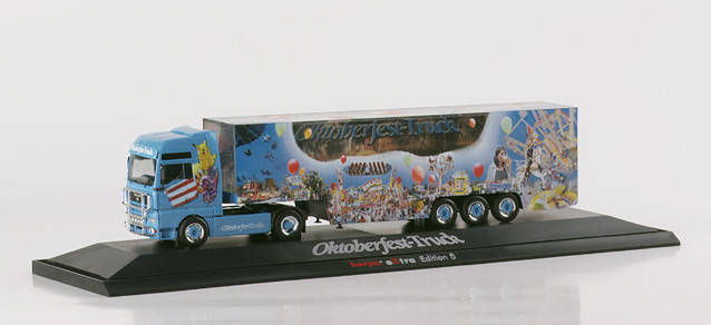 MAN TGA diorama truck "Wies'n 2002" Oktoberfest Munich
