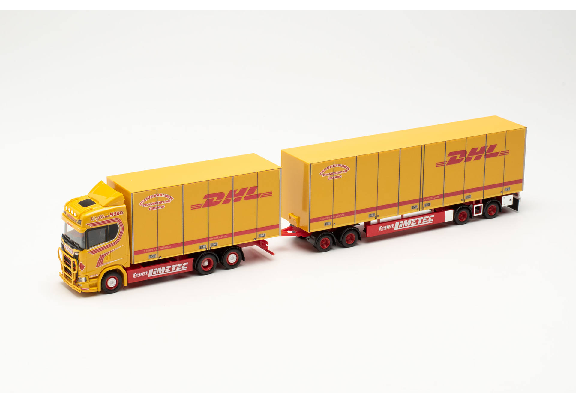 Scania CS 20 high roof Swedish combo „Jimmy Karlsson / DHL"