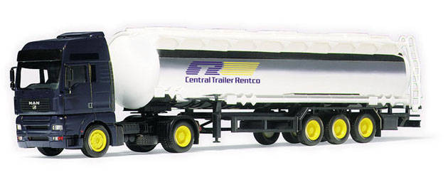 Man TGA XXL Chrome tank saddle train 2A/3A