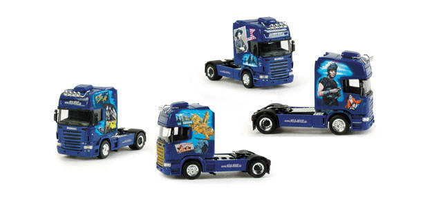 Zugmaschinen-Set "Nelo III" (4 rigid tractor)