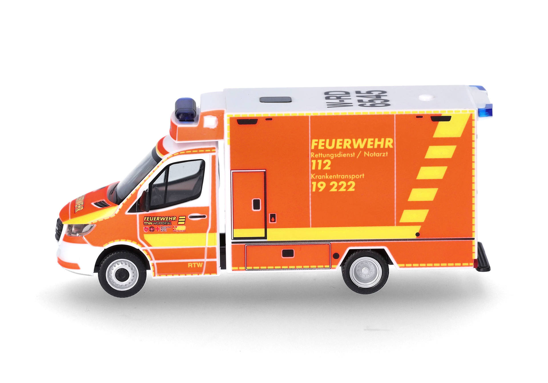 Mercedes-Benz Sprinter '18 Rettungswagen "Feuerwehr Wuppertal" (Nordrhein-Westfalen/Wuppertal)