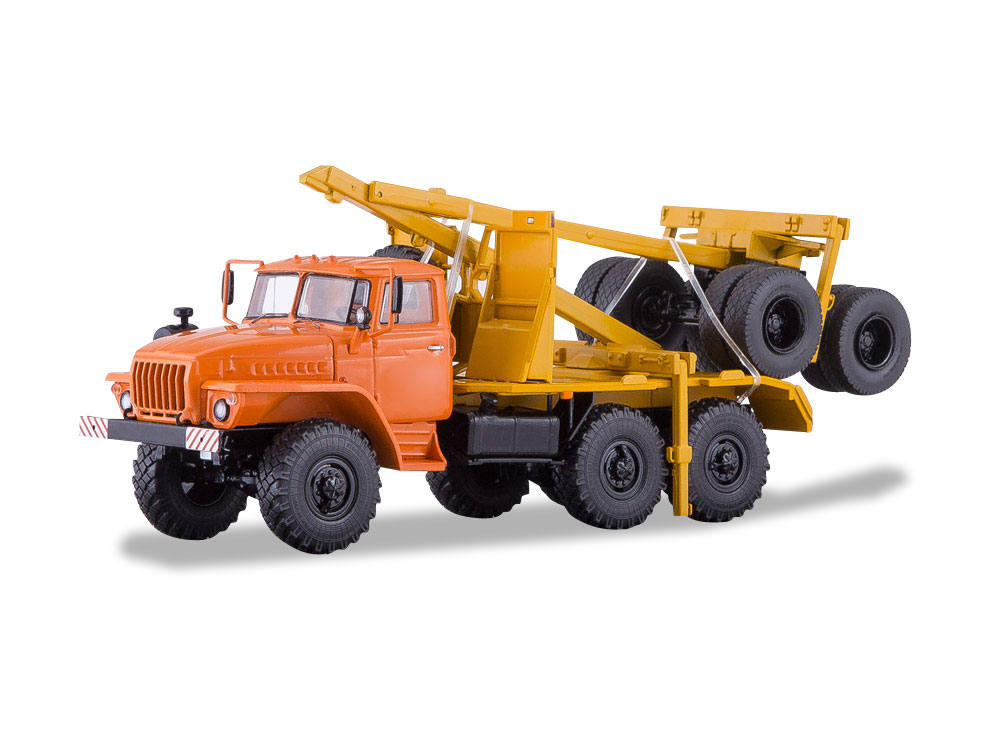 SSM: URAL-43204-10 timber truck