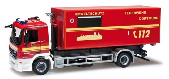 Mercedes-Benz Actros M '02 Verlader vehicle with exchange container AB-environmental protection