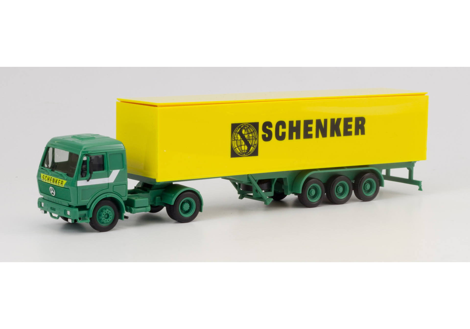 Mercedes-Benz S Koffer-Sattelzug "Schenker"